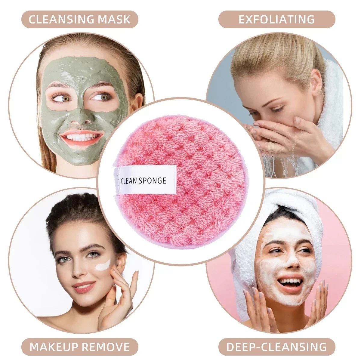 Makeup Brushes and Sponges Set, Pink Makeup Puff, Beauty Egg, Headband, Wristband Remover Kit, Makeup Tool, Gift 20-32pcs