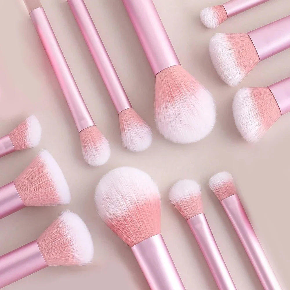 Makeup Brushes and Sponges Set, Pink Makeup Puff, Beauty Egg, Headband, Wristband Remover Kit, Makeup Tool, Gift 20-32pcs