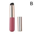 Silicone Lip Brush With Cover Cap Concealer Brush Like Fingertips Q Soft Lipstick Makeup Brushes Round Head No Broken